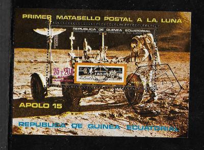 Rovníková Guinea 1 - Kosmos - Apollo 15 -Edwin Aldrin na Měsíci, Rover