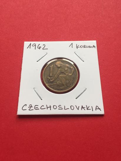 1 koruna 1962 ČSSR - Numismatika