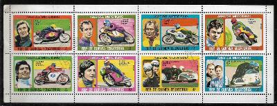 Rovníková Guinea 895-902 - Motocykly a závodníci