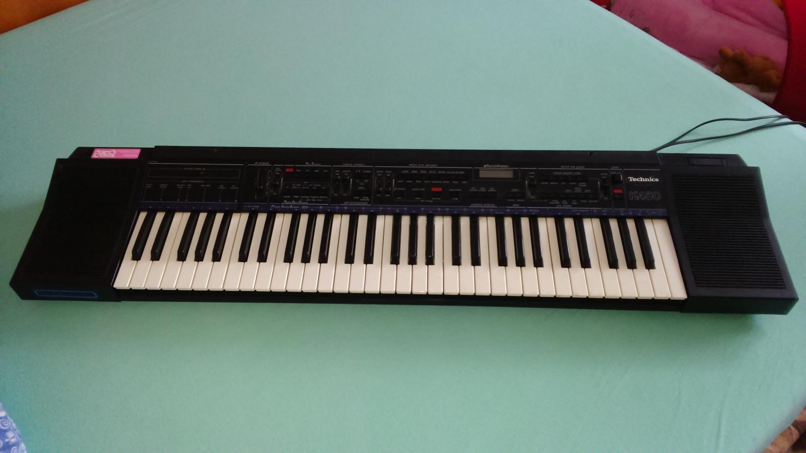 Keyboard Technics SX-K450 z 80. let | Aukro