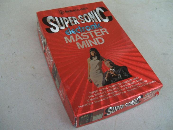 Super-Sonic Electronic MasterMind - rarita 1977 !!! - Počítače a hry
