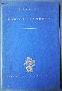 Musaios. Hero a Leandros / 1918 / A. Procházka