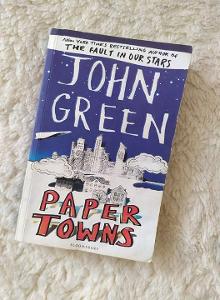 Kniha Paper Towns (Papírová města) v angličtině