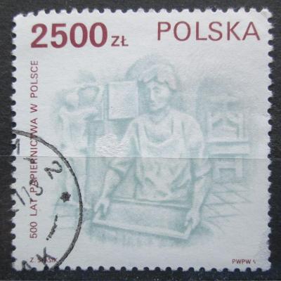 Polsko 1991 Výroba papíru, 500. výročí Mi# 3337 0655