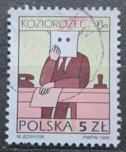 Polsko 1996 Znamení zvěrokruhu - kozoroh Mi# 3609 x Kat 2.60€ 0656