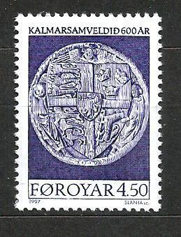 Dánsko-Färöer - **,Mi.č.319  /3100/ 