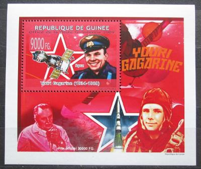 Guinea 2009 Jurij Gagarin DELUXE Mi# 6708 Block 1871