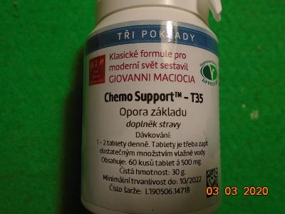 Chemo-support - doplněk stravy při chemoterapii