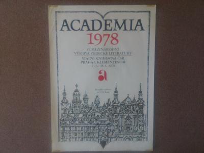 Plakát Academia rok 1978 59 cm x 83,5 cm